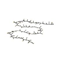 Konstsmide 3877-130 Lichtketting Binnen Energielabel: F (A - G) werkt op het lichtnet Aantal lampen 600 LED Warmwit Verlichte lengte: 13.18 m Frosted - thumbnail