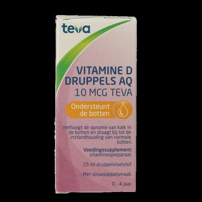 Teva Vitamine D AQ druppels 10 mcg 25 Milliliter