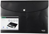 Leitz Recycle projectomslag A4, uit 80 % gerecycleerde kunststof, zwart - thumbnail