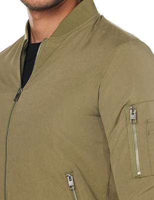 Jack And Jones Groen bomberjack zijzakken en ritslsuiting