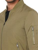 Jack And Jones Groen bomberjack zijzakken en ritslsuiting - thumbnail