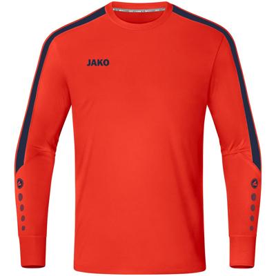 JAKO 8923K Keepershirt Power Kids - Flame/Marine - 140