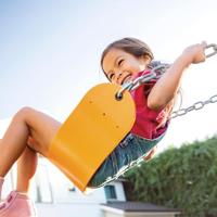 Intex 44121 Schommelset 343x254x211 cm Blauw/Groen/Oranje - thumbnail