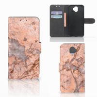 Wiko Wim Bookcase Marmer Oranje - thumbnail