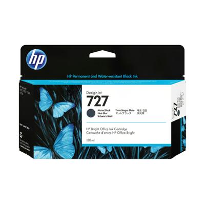 HP Inktcartridge 727 Origineel Matzwart 130 ml B3P22A 1 stuk(s)