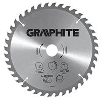 Graphite cirkelzaagblad voor hout 160mm asgat 30mm tanden 18 dikte 2,8 vulringen 16/20/25 tct - thumbnail