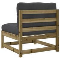 5-delige Loungeset met kussens geïmpregneerd grenenhout - thumbnail