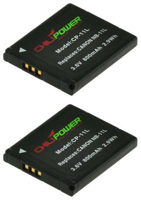 ChiliPower NB-11L accu voor Canon - 800mAh - 2-Pack