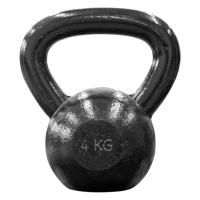 Kettlebell - Focus Fitness - 4 kg - Gietijzer - thumbnail