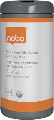 Nobo vochtige reinigingsdoekjes voor whiteboard, 100 stuks