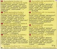 Shoti Maa Unwind Vanilla Chai Thee Zakjes 16st - thumbnail