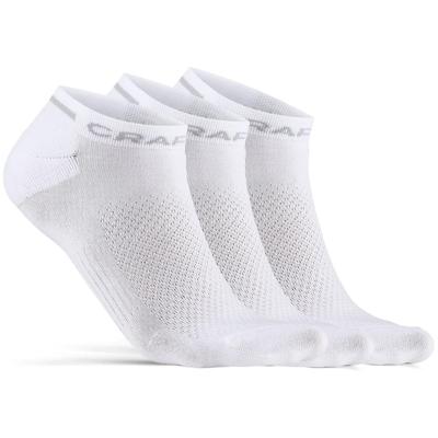 Craft 1910639 Core Dry Shaftless Sock 3-Pack - White - 46/48 Craft 1910639 Core Dry Shaftless Sock 3-Pack - White - 46/48