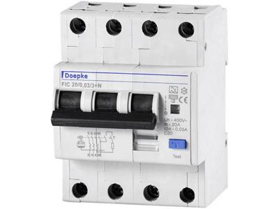 FIC 16/0,03/3+N-A  - Earth leakage circuit breaker C16/0,03A FIC 16/0,03/3+N-A
