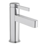 Wastafelmengkraan Finoris HansGrohe Eengreeps 100 met Push-Open Afvoer Chroom - thumbnail