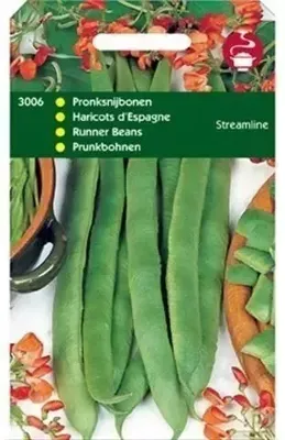 Pronkbonen Streamline, Roodbloeiers, 100 gram