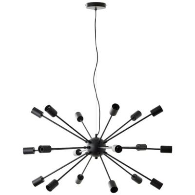 Brilliant 18-lichts hanglampDree zwart - 99909/76