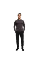 Malelions Knitted Longsleeve Polo Heren Bruin - Maat XL - Kleur: Bruin | Soccerfanshop - thumbnail