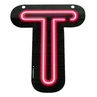 NEON letter T - thumbnail
