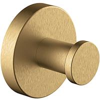 Wiesbaden Alonzo Handdoekhaak Groot - Geborsteld Messing - Jashaak - thumbnail