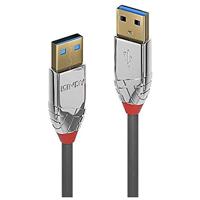 LINDY 36625 0,5 m USB 3.0 type A kabel, Cromo Line - thumbnail