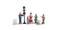 Baily's music school carolers set of 8 kerstfiguur LEMAX - Lemax - thumbnail