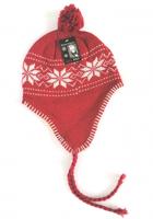 Rap Fashion muts Norway type 3 polyester/acryl rood one size - thumbnail