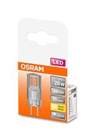 OSRAM HOMELIGHTING 4058075432123 LED-lamp Energielabel E (A - G) GY6.35 Ballon 2.2 W = 28 W Warmwit (Ø x l) 14 mm x 36 mm 1 stuk(s) - thumbnail