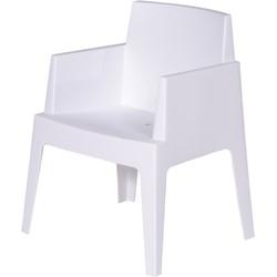 Box armstoel Wit Garden Impressions - Garden impressions