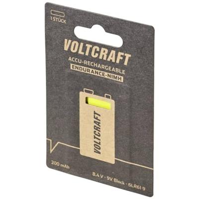 VOLTCRAFT 9 V Block-accu NiMH 200 mAh 8,4 V 1 st.