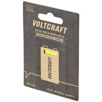 VOLTCRAFT 9 V Block-accu NiMH 200 mAh 8,4 V 1 st. - thumbnail