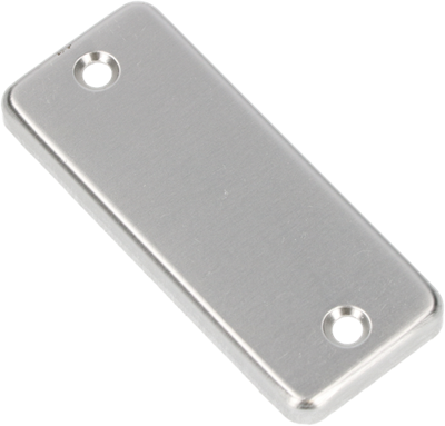 AMI afdekrozet 4 RH - aluminium geperst 1,5mm - F1 - 216401