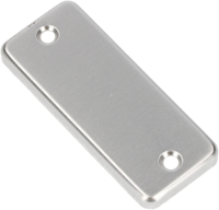 AMI afdekrozet 4 RH - aluminium geperst 1,5mm - F1 - 216401 - thumbnail