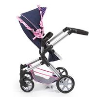 Poppenwagen Reig Combi 62 cm 82 x 79 x 38,5 cm Marineblauw - thumbnail