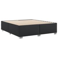 Bedframe kunstleer zwart 180x200 cm - thumbnail