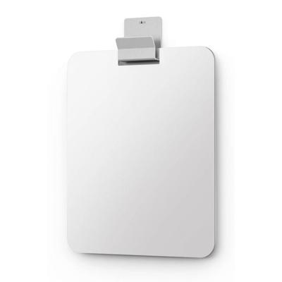 Zack Potes Spiegel - Anti-condens - geborsteld RVS 40801