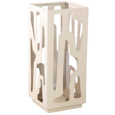 PTMD windlicht dewey creme 42 cm | 2 stuks