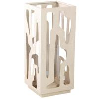 PTMD windlicht dewey creme 42 cm | 2 stuks - thumbnail