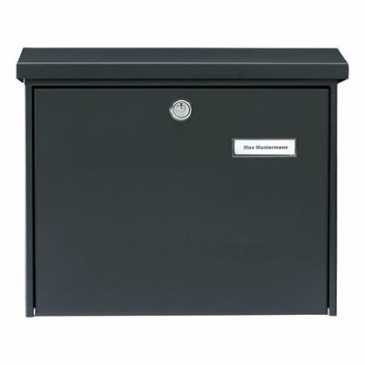 BURG-WÄCHTER Amsterdam 867 ANT brievenbus Antraciet Paalbrievenbus Staal BURG-WÄCHTER Amsterdam 867 ANT brievenbus Antraciet Paalbrievenbus Staal