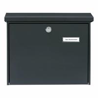 BURG-WÄCHTER Amsterdam 867 ANT brievenbus Antraciet Paalbrievenbus Staal - thumbnail