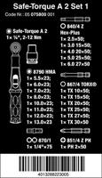 Wera safe-torque a2 set 1 - torque wrench 1/4" (2-12nm) - thumbnail