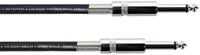 Cordial 14758 Jackplug Instrumenten Aansluitkabel [1x Jackplug male 6,3 mm (mono) - 1x Jackplug male 6,3 mm (mono)] 6.00 m Zwart Flexibel - thumbnail