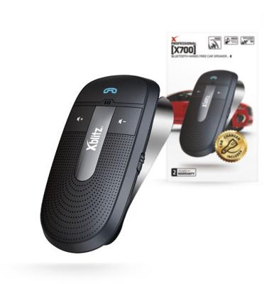 Xblitz X700 luidspreker telefoon Mobiele telefoon Bluetooth Zwart, Grijs