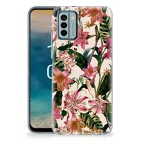 Nokia G22 | TPU Case | Flowers - thumbnail