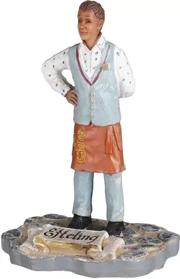 Gastheer Horeca l4,5xb3,5xh6,5cm Kerst Efteling Luville - Luville