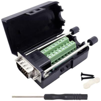 Quadrios 2010C256 VGA-connector Stekker, recht Aantal polen: 15 Zwart 1 set(s)