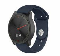 Garmin Venu 3s / Vivoactive 4s / Venu 2s / Vivomove 3s / Forerunner 255s - Sportbandje - Maat: Small - Navy Garmin Venu 3s / Vivoactive 4s / Venu 2s / Vivomove 3s / Forerunner 255s - Sportbandje - Maat: Small - Navy