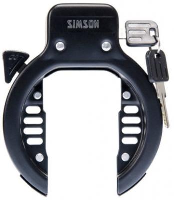 Simson ringslot normaal - universeel - 5,7 cm - zwart - geen art