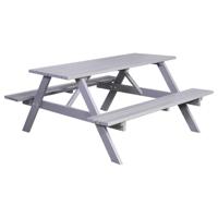 Picknicktafel grijs - thumbnail