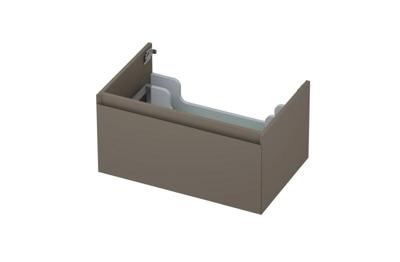 Onderkast INK 1 lade greeploos gelakt 45gr 70 cm x 45 cm x 35 cm Mat taupe 1240115