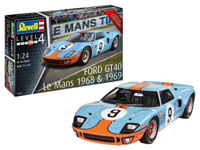 Revell 1/24 Ford GT40 Le Mans 1968 & 1969 Revell 1/24 Ford GT40 Le Mans 1968 & 1969